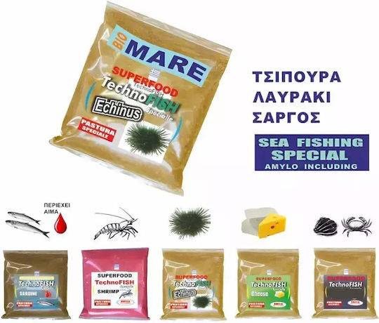 Technofish Bio Mare Groundbait – Intense Aroma and Flavor Powder 1kg Shrimp