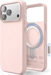 Elago Back Cover Din Piele Roz Pentru iPhone 18...
