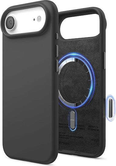 Elago Umschlag Rückseite Silikon Schwarz (iPhone Air)
