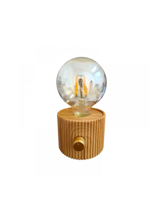 Dekorative Lampe Braun