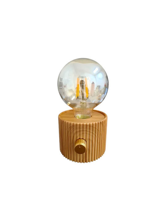 Dekorative Lampe Braun