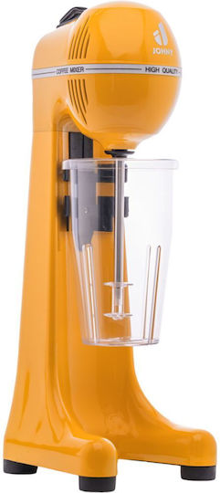 Johny Commercial Coffee Frother Ακ/2-2τ Eco in Yellow Color 400W with 2 Speeds