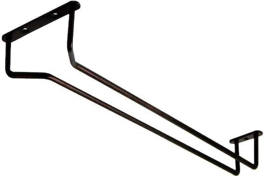 Βάση Ποτηριών Οροφής 41.5εκ Inox 18/10 Rustic 38-470