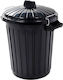 Costos Plastic Waste Bin 60lt Black