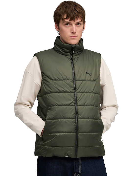 PUMA Vestă Puffer Verde