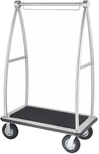 Trolley Für Schweres Gepäck Inox 116x63x193cm