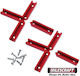 Milescraft 4041 Set De Îmbinare T-track 8 Bucăți Crosstrax