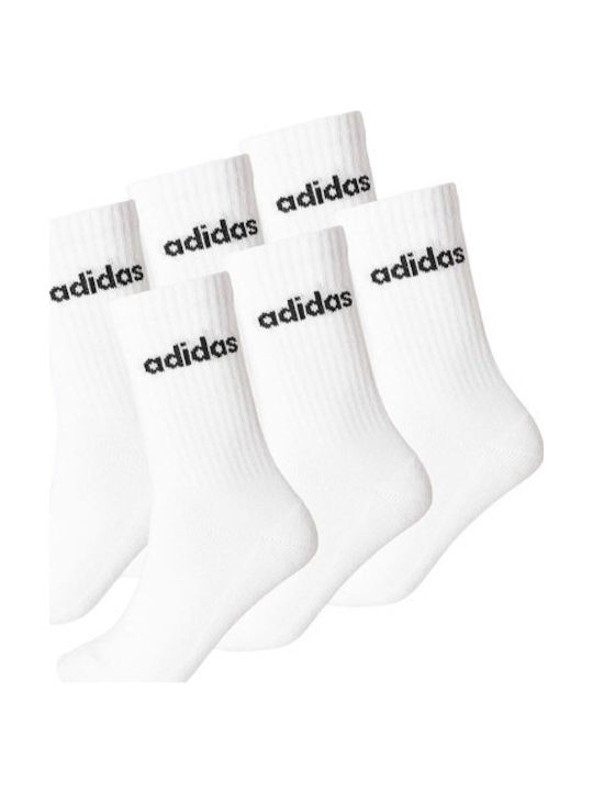 adidas Cushioned Crew Socks Αθλητικές Κάλτσες Λευκές