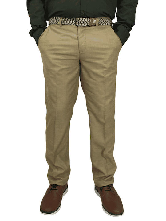 Trousers Chino in Regular Fit Beige