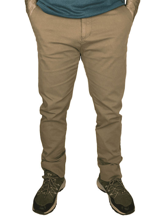 Παντελόνι Chino σε Slim Εφαρμογή Μπεζ
