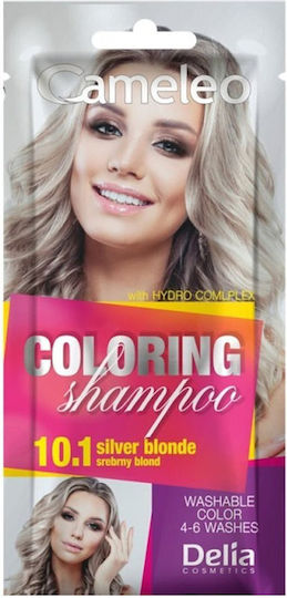 Cameleo Βαφή Μαλλιών Χωρίς Αμμωνία 10.1 Silver Blonde