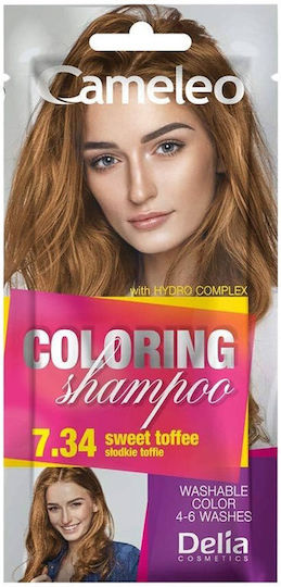 Delia Cosmetics Cameleo Боя За Коса Без Амоняк 7.34 Sweet Toffe 40ml