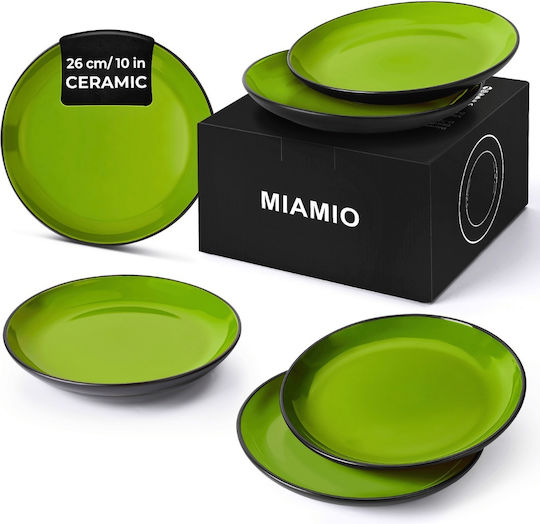 Miamio Verde Ceramică Set de Vase 6buc Miamio Verde Ceramică Set de Vase 6buc