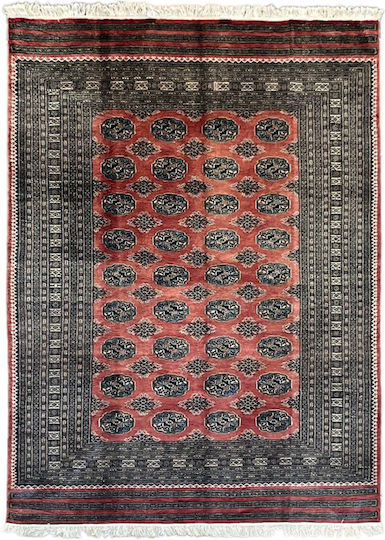 Koulis Family Lucrat manual Covor Rectangular Mătase