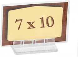 Βάση Κάρτας Plexiglass Διάφανο 6x4εκ