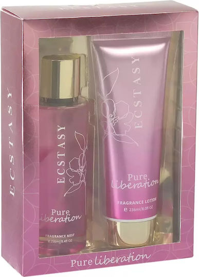 Ecstasy Perfumes Pure Liberation Γυναικείο Σετ με Body Lotion 2τμχ