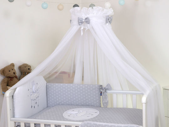 Amy Room Mosquito Net Sky Bunny Gray