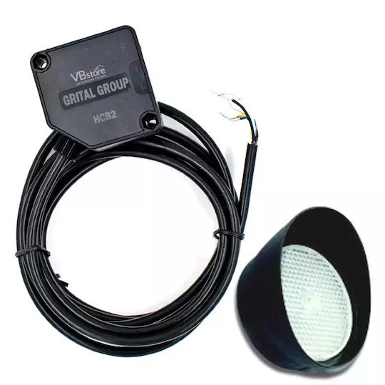 Grital Group Garage Door Photocell Sensor Reflector Range 7m Pfr-hd