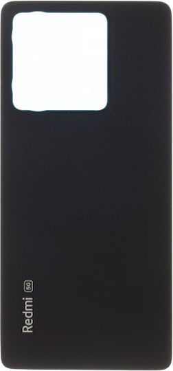 Rückseitiges Handy Ersatzabdeckung Xiaomi Redmi Note 13 5G Schwarz