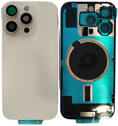 Back Cover Camera Glass Magsafe Magnet iPhone 16 Pro White Titanium