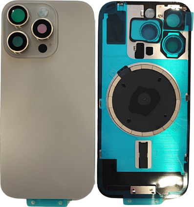 Back Cover Camera Glass Magsafe Magnet iPhone 16 Pro Natural Titanium