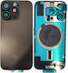 Back Cover Camera Glass Magsafe Magnet iPhone 16 Pro Max Black Titanium