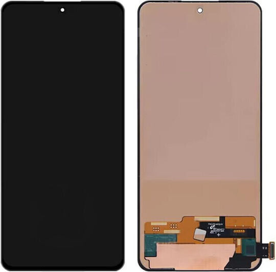 Screen with Touch Mechanism and Frame for Xiaomi Redmi Note 14 5G (Black)