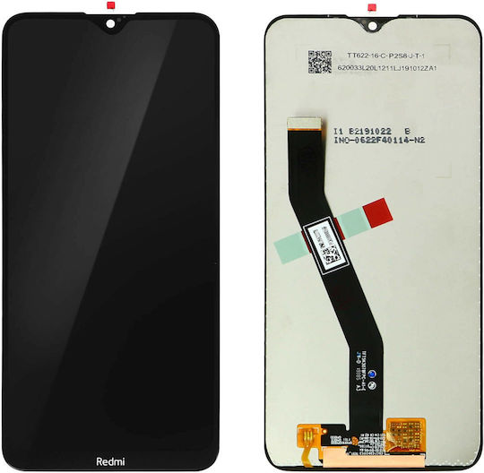 Οθόνη με Μηχανισμό Αφής και Πλαίσιο για Xiaomi Redmi 8, Xiaomi Redmi 8A (Μαύρο)