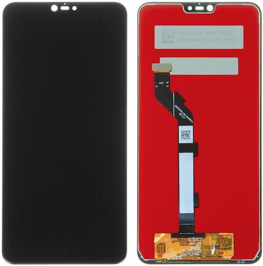 Екран със Сензорен Механизъм и Рамка за Xiaomi MI 8 Lite (Черен)
