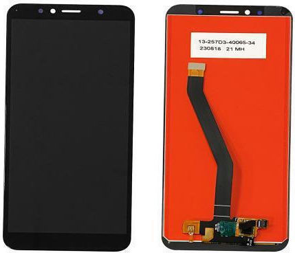 Οθόνη mit Touch-Mechanismus für Huawei Y6 2018 (Schwarz)