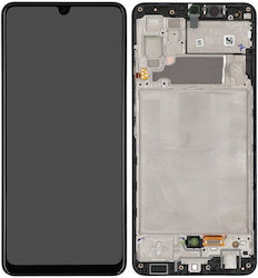 Οθόνη Incell με Πλαίσιο για Galaxy A32 4G (Μαύρο)