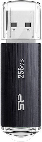 Silicon Power Blaze B02 256GB USB 3.2 Stick Schwarz