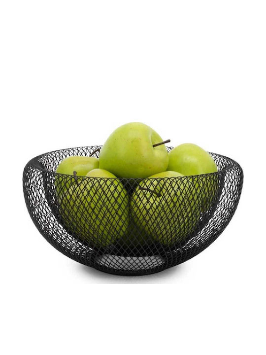 Costos Fruit Bowl Metallic Black 31x15cm