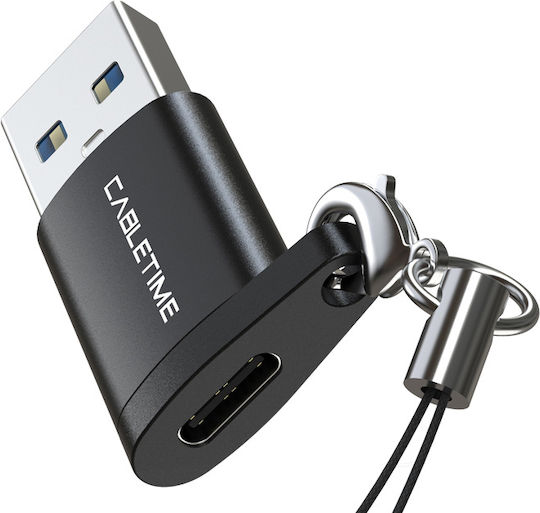Cabletime Converter USB-A male to USB-C female 1pcs 5210131038444-100