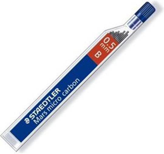 Пълнители за механични моливи Staedtler HB 0.5 mm 250 05-hb Stae25005hb