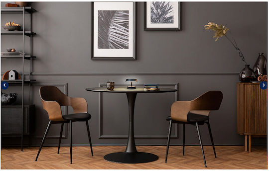 Bot Lighting Πορτατίφ με Μαύρο Καπέλο και Βάση Bot Lighting Πορτατίφ με Μαύρο Καπέλο και Βάση