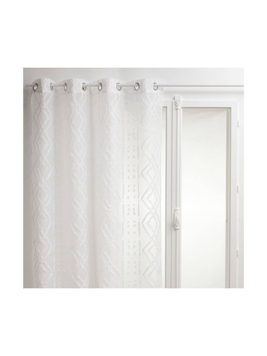 Atmosphera Завеса с Копчета Sama Бяла 140x240бр