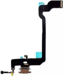 Flex Cable with Charging port in Gold color for iPhone XS Flex Cable with Charging port in Gold color for iPhone XS