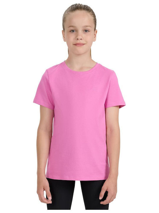 4F Kids' T-shirt Pink