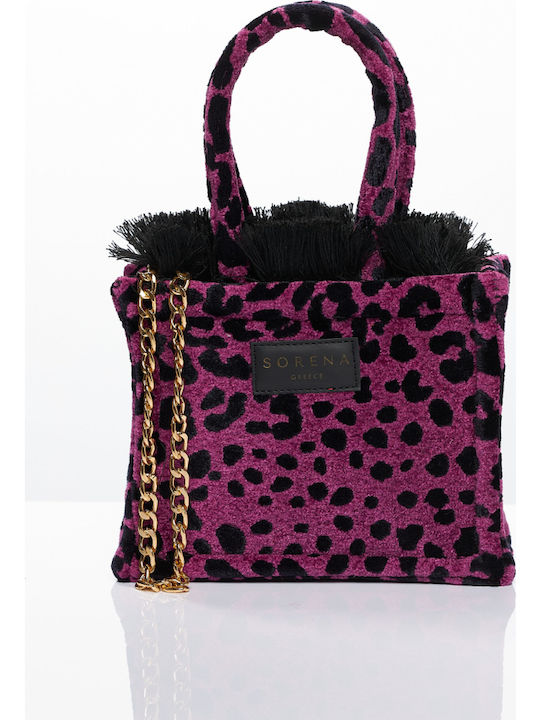 Sorena Handmade Leopard Velvet Υφασμάτινη Γυναι...