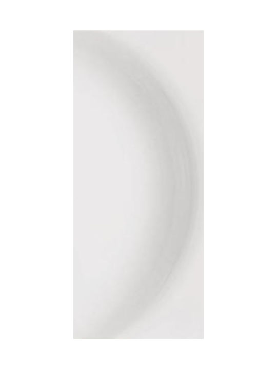 Bormioli Rocco Plate Soup Glass White with Diameter 24cm 6pcs