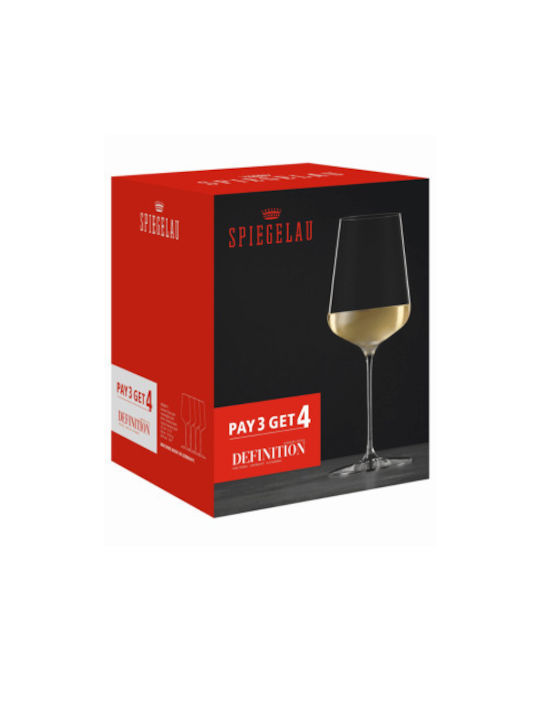 Spiegelau Pahar pentru Vin Alb din Sticlă Pahar cu picior