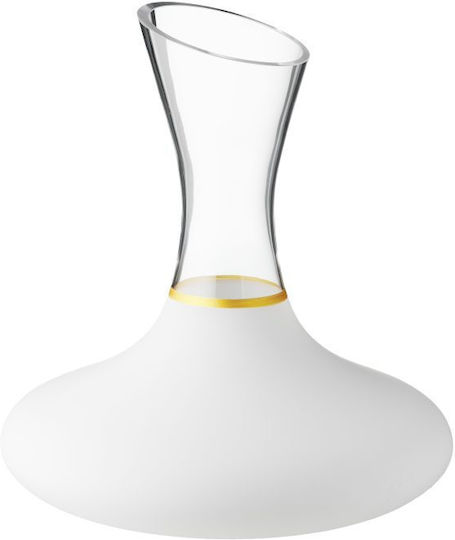 Daskalakis Wedding Carafe made of Glass White 1pcs