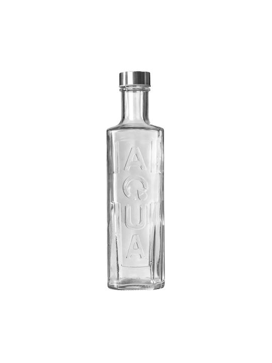 Uniglass Aqua Бутилка За Вода Стъклена С Винтов...