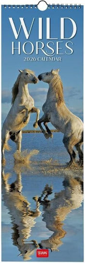 Ημερολογιο Legami 12μηνο Wall Calendar 2026 16x19cm Wild Horses Cal260063