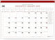 Monthly Planner Diary 2026 Innostat 34x48cm Bur...