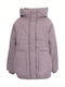 Kids' Quilted Jacket with Hood Lila