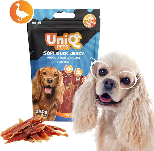 Uniq Deliciu Deliciu pentru câini cu Rață 250gr