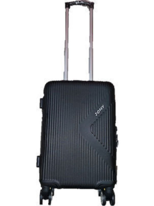 Ormi Mittlerer Reisekoffer Schwarz mit 4 Rädern Höhe 62cm