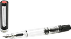 Twsbi Fountain Pen Medium Black With Black Ink Twsbi Fountain Pen Medium Black With Black Ink